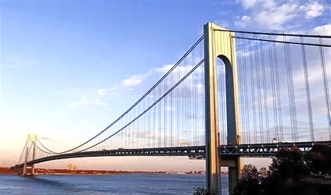 Verrazzano-Narrows Bridge Brooklyn to Staten Island