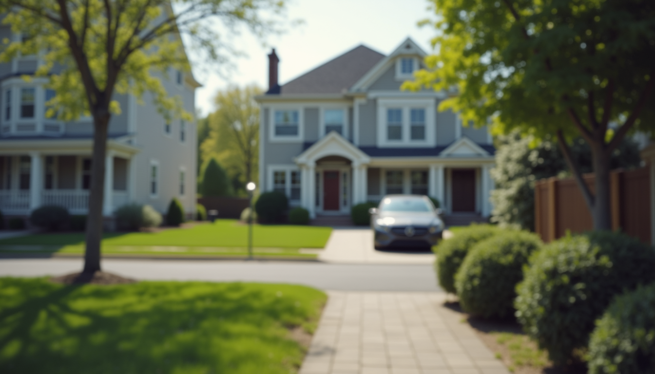 Eye-level view of a busy property inspection in New Jersey